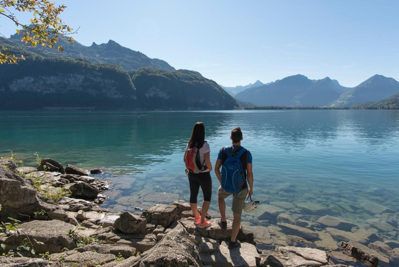 Apart Holidays - Marina Walensee Unterterzen Eksteriør bilde
